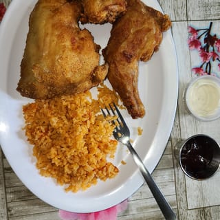 Chicken Quarter Dinner