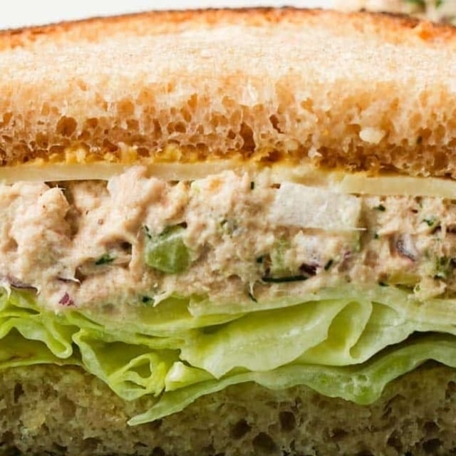Tuna Sandwich Meal.
