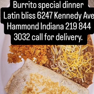 Burrito Dinner Any Meat